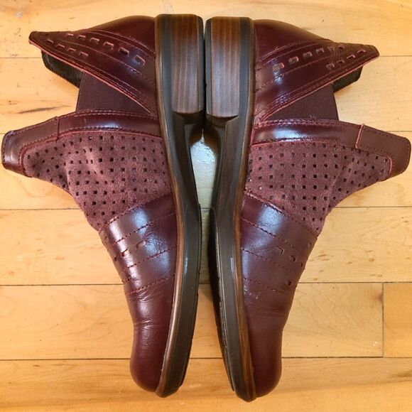 Naot Rivotra Booties Burgundy Size 36 - Picture 2 of 6